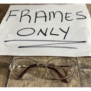 Camelot LADY HARPER Brown Eyeglasses Frame Full Rim Spring Hinge 56-17-130-40 G5